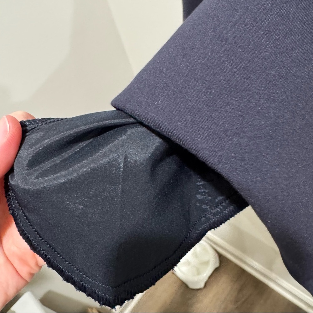 SPANX Navy Sleeveless Fit & Flare Midi Dress Size M - Picture 6 of 11